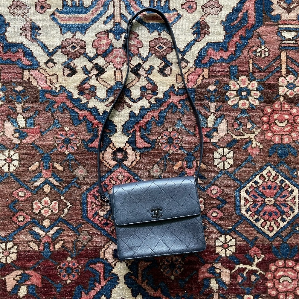 Chanel Black Caviar Crossbody. In great condition!